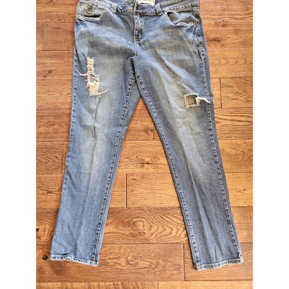 Hydraulic Women's Jeans DISTRESSED‎ SKINNY LEG STRETCHY SIZE 20 20W - Picture 1 of 4